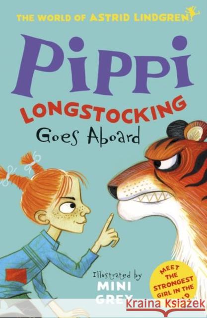 Pippi Longstocking Goes Aboard (World of Astrid Lindgren) Astrid Lindgren Mini Grey  9780192776327