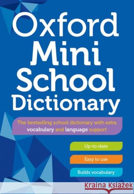 Oxford Mini School Dictionary Oxford Dictionaries 9780192784117