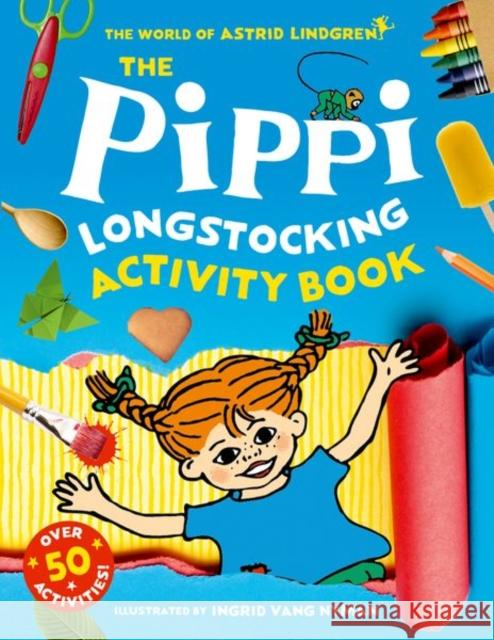 The Pippi Longstocking Activity Book Lindgren, Astrid 9780192784247 Oxford University Press