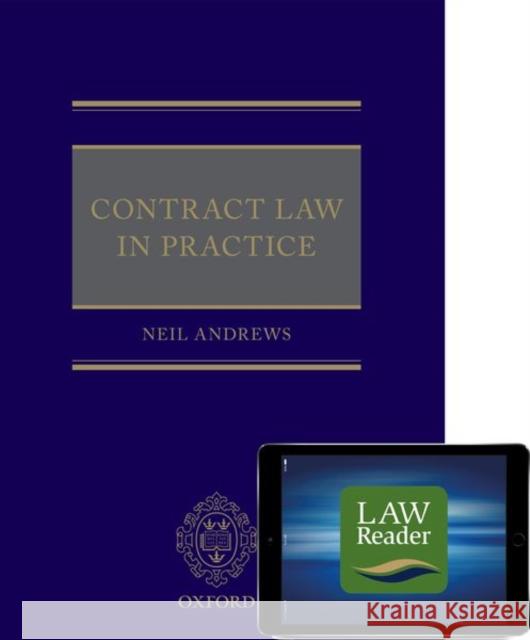 Contract Law in Practice Pack [With eBook] Neil Andrews 9780192844828