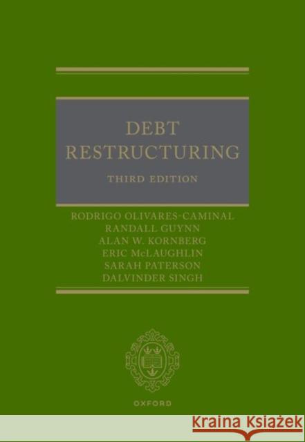 Debt Restructuring Eric (Partner, Partner, Davis Polk) McLaughlin 9780192848109 Oxford University Press
