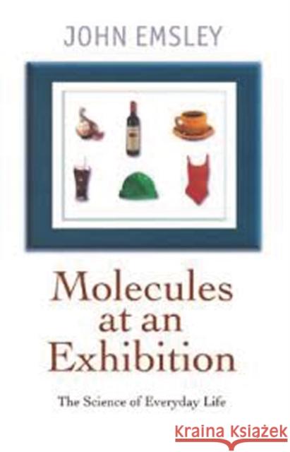 Molecules at an Exhibition: Portraits of Intriguing Materials in Everyday Life Emsley, John 9780192862068