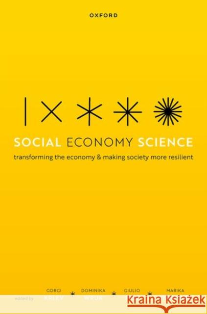 Social Economy Science  9780192868343 OUP Oxford