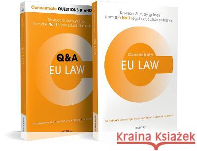 Eu Law Revision Concentrate Pack: Law Revision and Study Guide Homewood 9780192885531 OUP Oxford