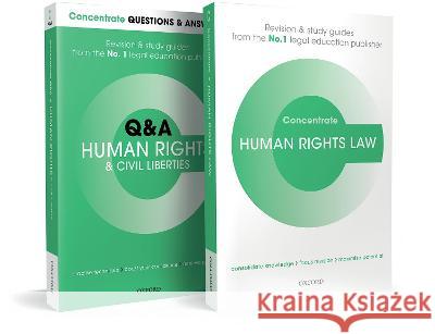 Human Rights and Civil Liberties Revision Concentrate Pack: Law Revision and Study Guide Rainey 9780192885562