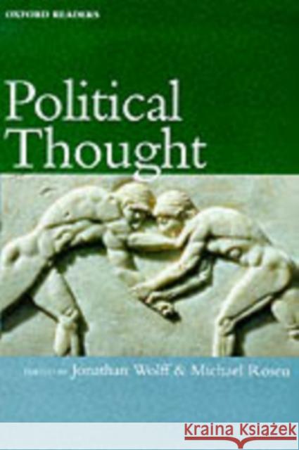 Political Thought Jonathan Wolff 9780192892782