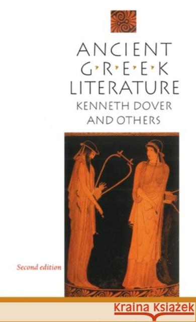 Ancient Greek Literature K J Dover 9780192892942 0