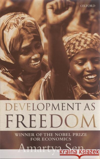 Development as Freedom Amartya Sen 9780192893307