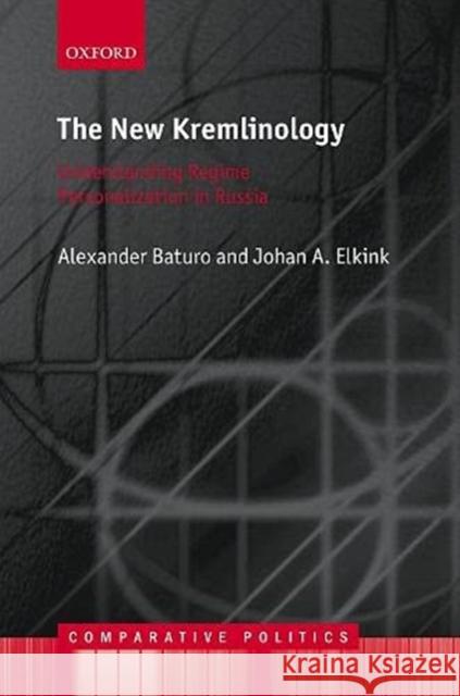 The New Kremlinology Jos (Associate Professor of Social Science Research Methods, Associate Professor of Social Science Research Methods, Uni 9780192896193 Oxford University Press