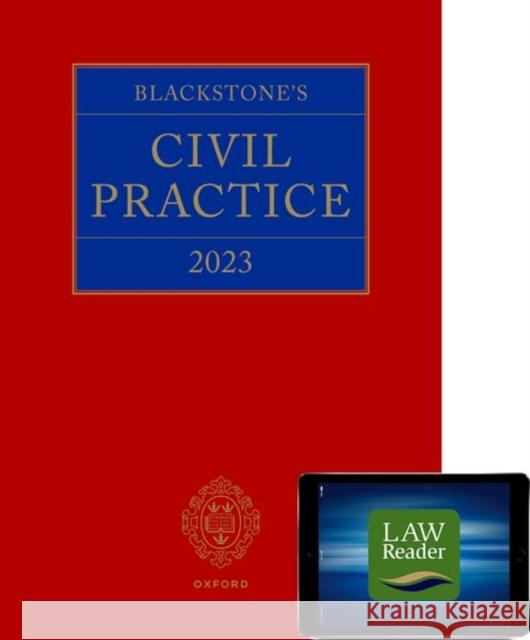 Blackstone's Civil Practice 2023 Stuart Sime (Head of Department, Head of Derek French (Freelance editor and write  9780192899446 Oxford University Press