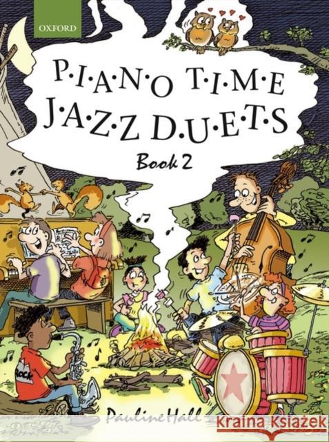 Piano Time Jazz Duets Book 2 Pauline Hall 9780193355989 Oxford University Press, USA