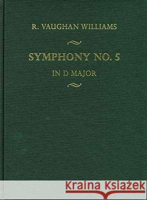 Symphony No. 5 Ralph Vaugha Peter Horton 9780193359420