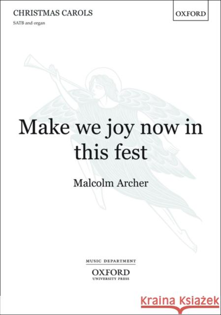 Make we joy now in this fest  9780193360594 Oxford University Press