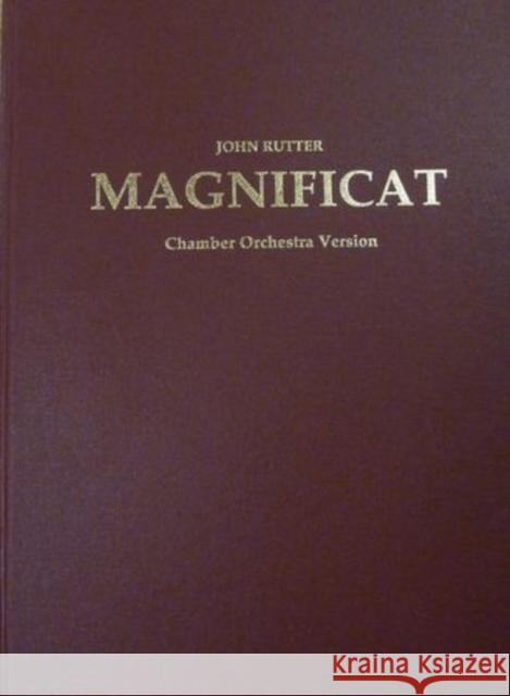 Magnificat John Rutter   9780193364776 Oxford University Press