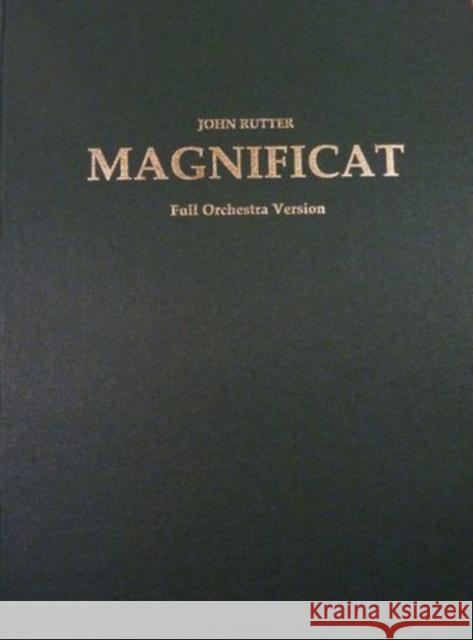 Magnificat John Rutter   9780193364783 Oxford University Press