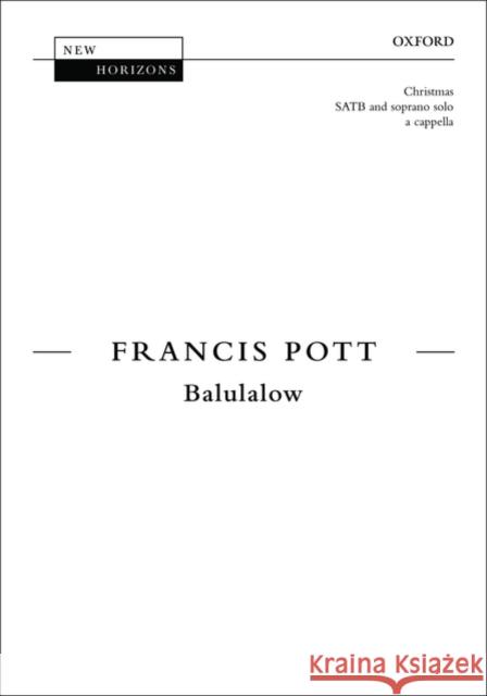 Balulalow  9780193368958 Oxford University Press