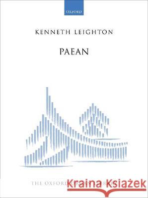 Paean Kenneth Leighton   9780193371460 Oxford University Press