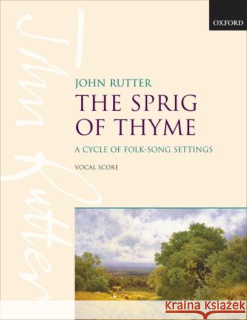 The Sprig of Thyme  9780193380615 