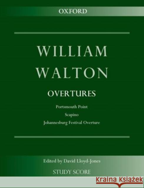 Overtures William Walton David Lloyd-Jones  9780193398115