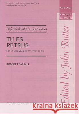 Tu es Petrus  9780193418172 Oxford University Press