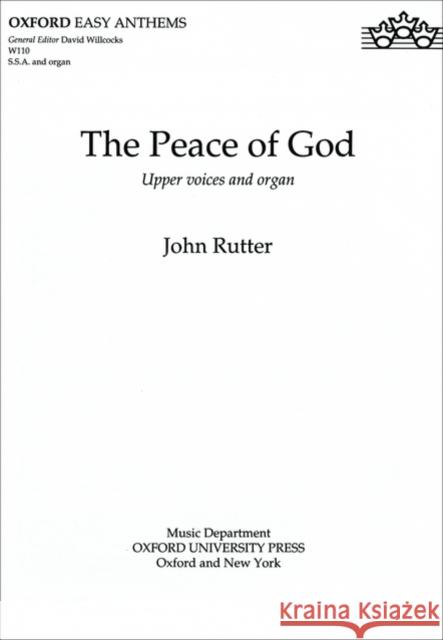 The Peace of God  9780193426092 Oxford University Press