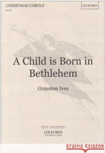 A Child is born in Bethlehem  9780193431805 Oxford University Press