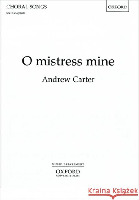 O mistress mine  9780193432697 Oxford University Press