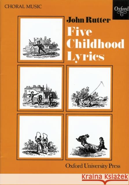 Five Childhood Lyrics  9780193437166 Oxford University Press