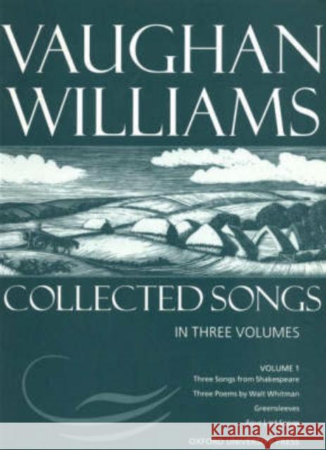 Collected Songs Volume 1  9780193459274 Oxford University Press