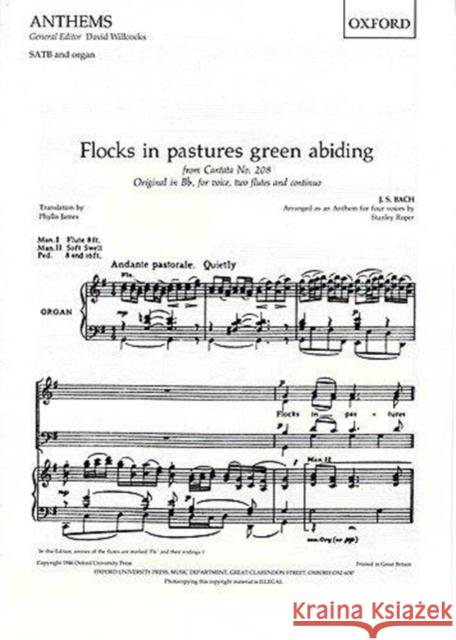 Flocks in pastures green abiding  9780193501683 Oxford University Press