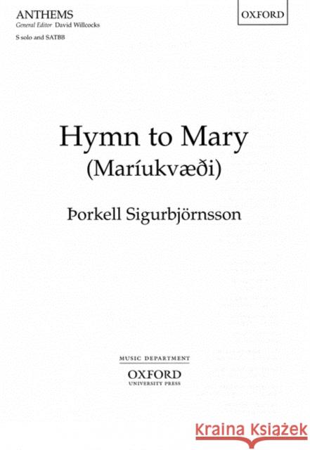 Hymn to Mary (Mariukvaedi)  9780193505230 Oxford University Press
