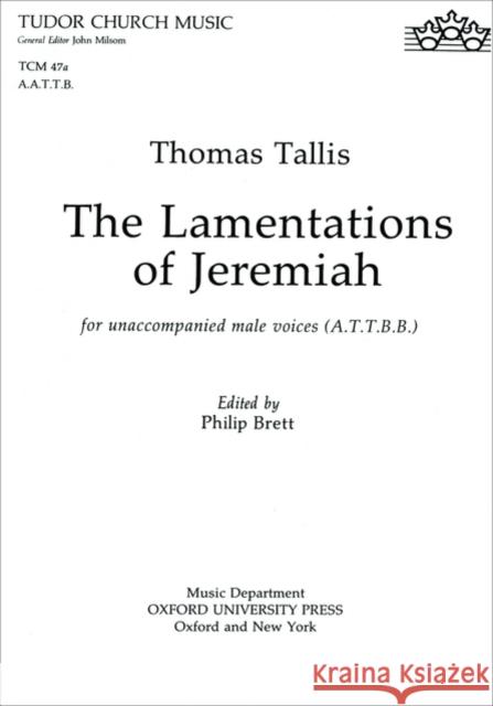 The Lamentations of Jeremiah  9780193520943 Oxford University Press