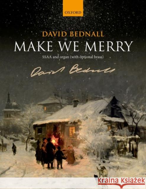 Make We Merry David Bednall   9780193526532 Oxford University Press