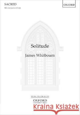Solitude James Whitbourn   9780193532434 Oxford University Press