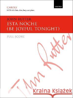 Esta noche John Rutter   9780193540705 Oxford University Press