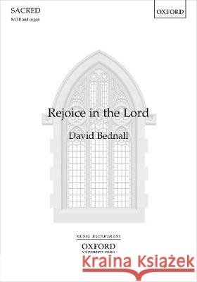 Rejoice in the Lord David Bednall   9780193543669 Oxford University Press