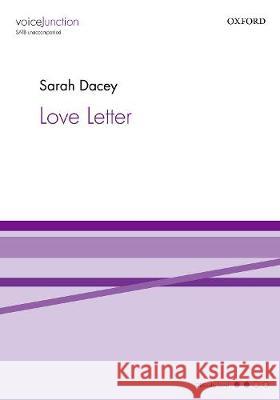 Love Letter Sarah Dacey   9780193543881 Oxford University Press