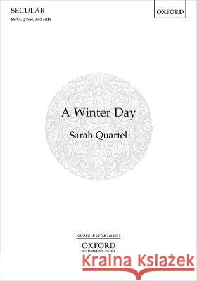 A Winter Day Sarah Quartel   9780193550735 Oxford University Press