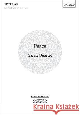 Peace Sarah Quartel   9780193560376 Oxford University Press