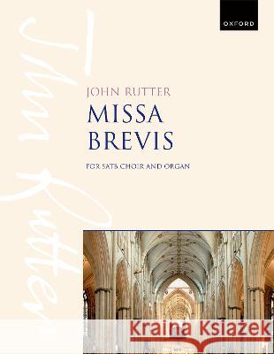Missa Brevis John Rutter   9780193562455 Oxford University Press