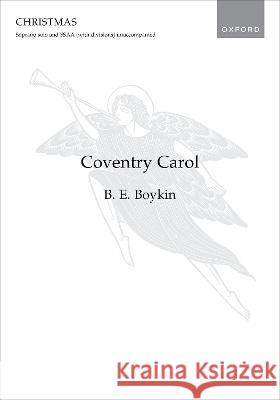 Coventry Carol Trad. English   9780193566385 Oxford University Press