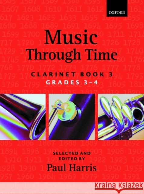 Music through Time Clarinet Book 3  9780193571860 Oxford University Press