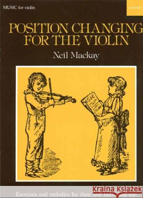 Position Changing for Violin Neil Mackay   9780193576537 Oxford University Press