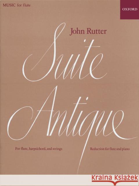 Suite Antique John Rutter 9780193586918