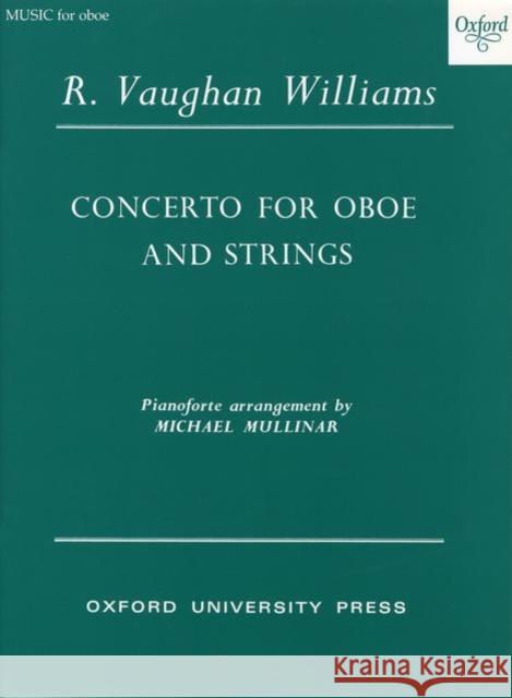 Concerto for oboe and strings  9780193692312 Oxford University Press