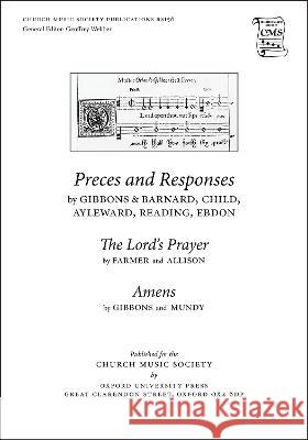 Preces and Responses Vol. 2 Geoffrey Webber   9780193707993 Oxford University Press