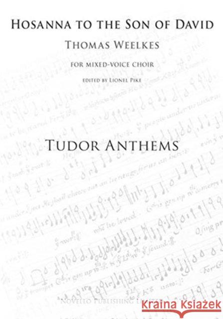 Hosanna to the Son of David  9780193804456 Oxford University Press