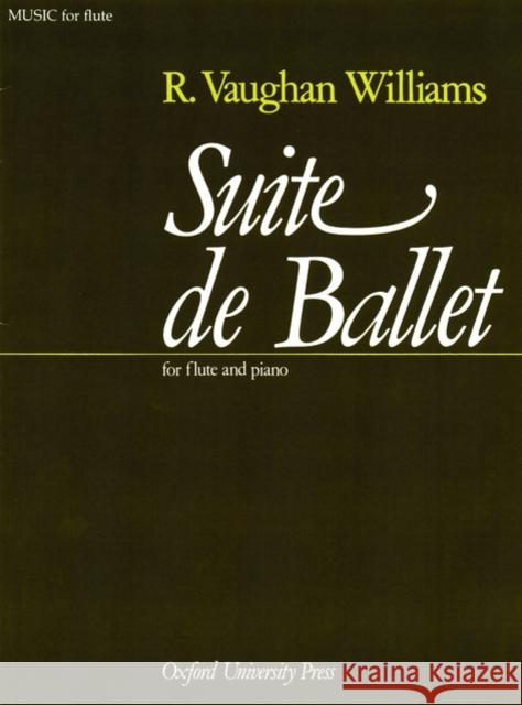 Suite de Ballet  9780193851054 Oxford University Press