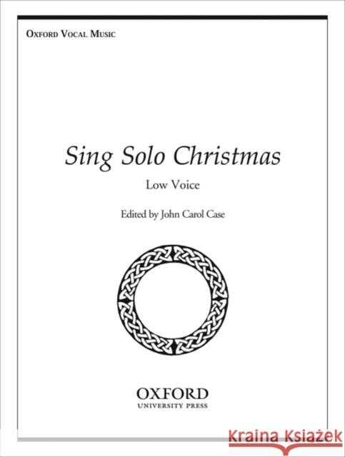 Sing Solo Christmas John Carol Case   9780193851986