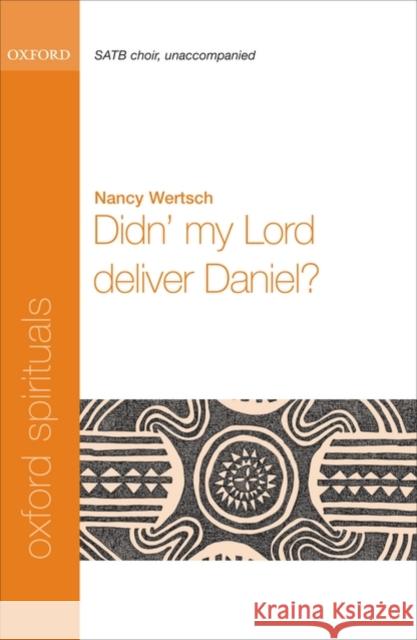 Didn' my Lord deliver Daniel?  9780193870277 Oxford University Press